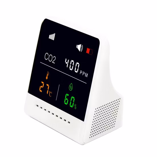 Monitor de calidad del aire infrarrojo Ndir CO2, medidor de CO2, medición, Monitor en tiempo Real para interiores, Detector de Gas