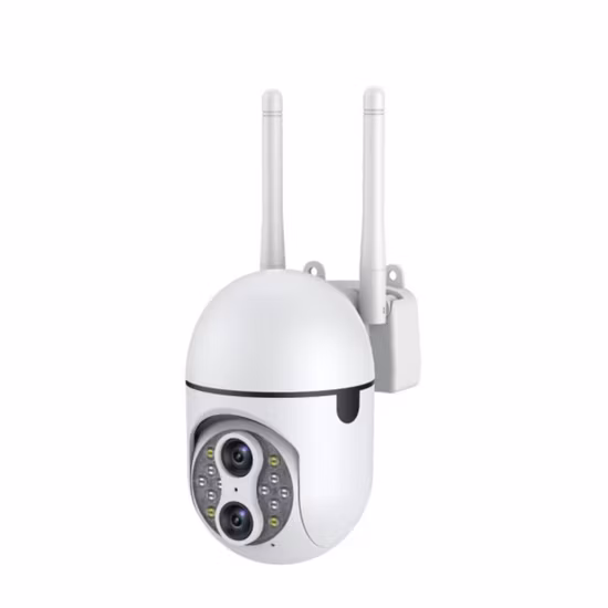 Cámara interior PTZ WiFi con zoom híbrido de 2.0MP Ipc360 a todo color con doble lente 10X